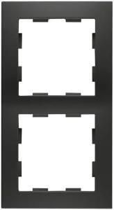 Enzo PEHA Badora MAT ZWART inbouw unit UTP CAT6 RJ45 dubbel 4603610