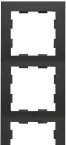 Enzo PEHA Badora MAT ZWART 5 voudig afdekraam 4603690