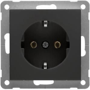 Enzo PEHA Badora MAT ZWART stopcontact RA 4603500