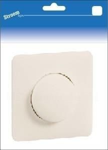 Enzo PEHA CREME afdekplaat + knop dimmer 6655300