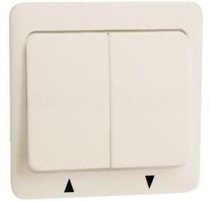 Enzo PEHA CREME wip voor jaloezie drukschakelaar 4602058