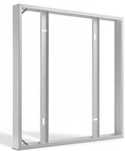 Enzo PFS Opbouwframe voor LED paneel 60x60x7cm wit 5417877