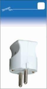 Enzo Randaarde stekker arctic wit Kopp 6641021