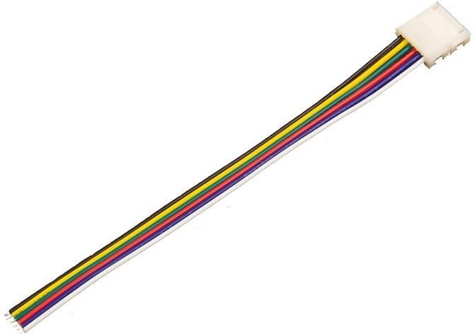 Enzo RGB-CCT Quick aansluitstuk 6pin 12mm met 15cm draad 4380210