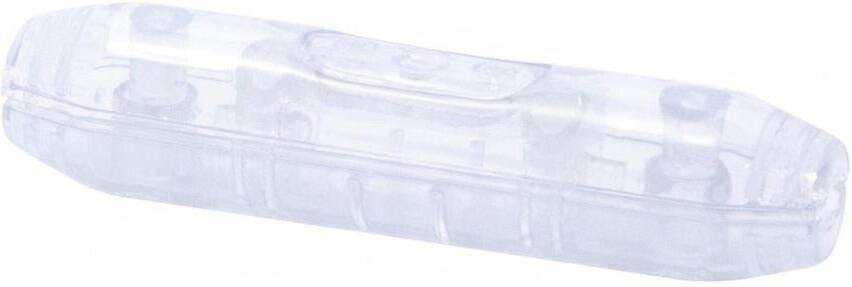 Enzo Snoerschakelaar rond design transparant 2A 7401120