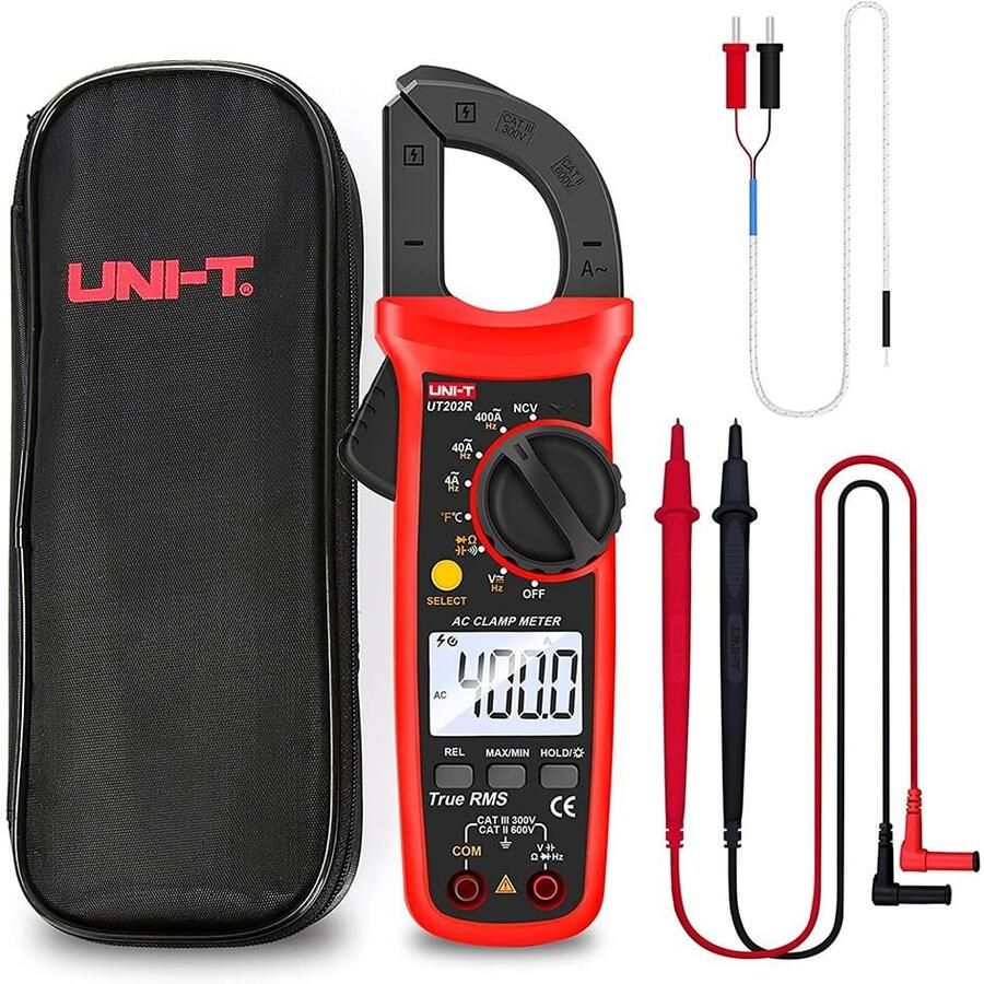 Enzo Stroomtang Professioneel digitaal UT202R 0 04-400A AC 6420316