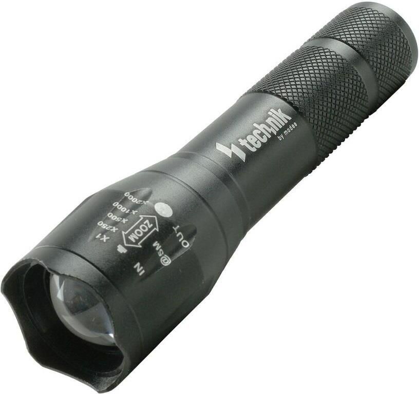 Enzo Technik LED zaklamp oplaadbaar zoom 150 lumen 5720100