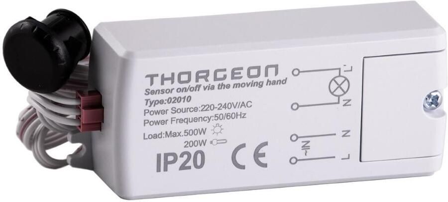 Enzo Thorgeon Bewegingsmelder inbouw mini IR handbeweging 6cm 3900532