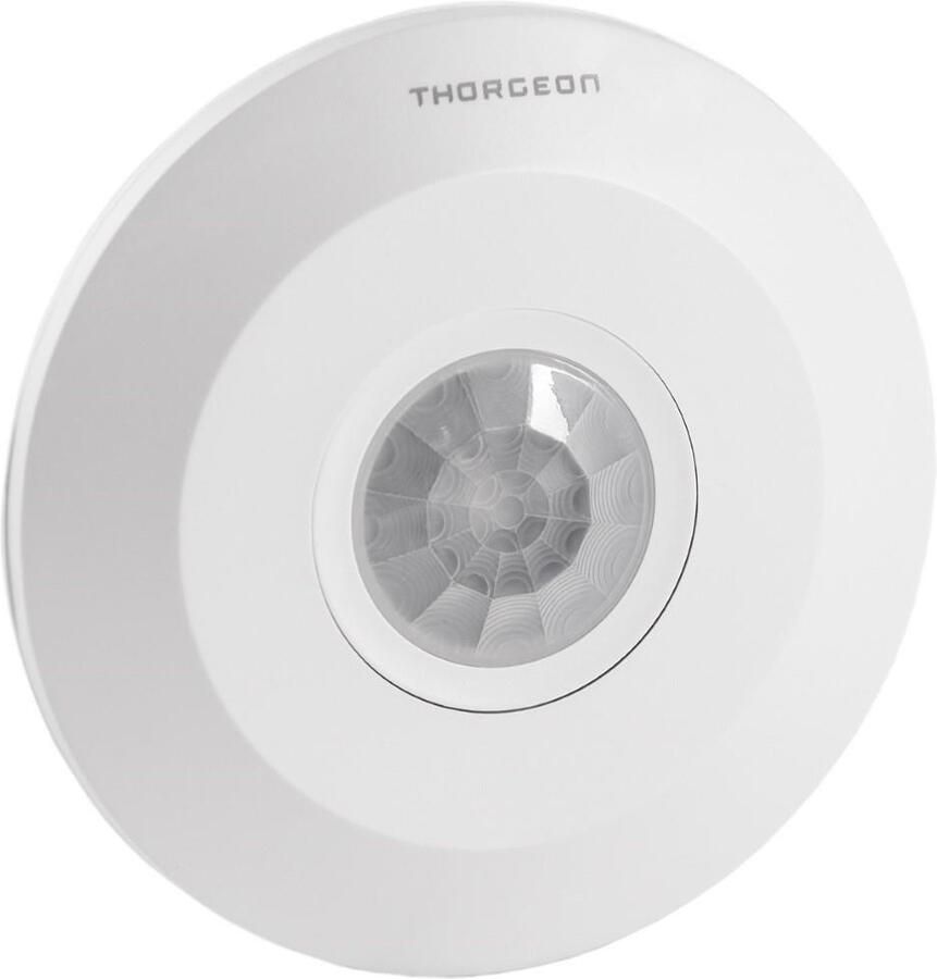 Enzo Thorgeon Bewegingsmelder opbouw plafond 360 graden plat wit 3900524