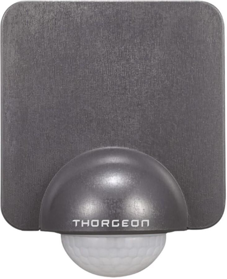 Enzo Thorgeon Bewegingsmelder opbouw wand 360 graden IP54 vast zwart 3900511