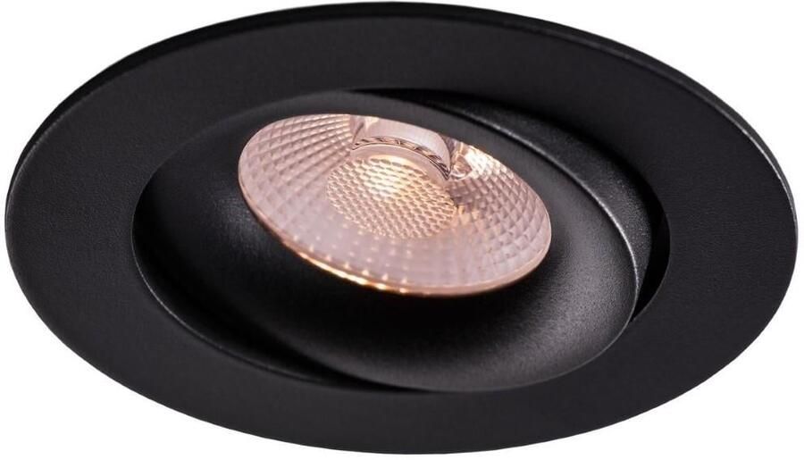 Enzo Thorgeon LED inbouwspot 8 2W DimToWarm 96mm rond verstelbaar zwart LED4681