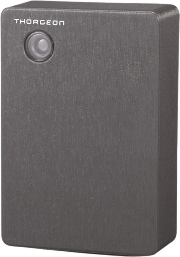 Enzo Thorgeon Schemerschakelaar opbouw 2-100 lux IP44 zwart 3900561