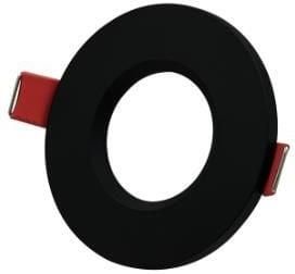 Enzo Tronix Inbouwspot vast rond 84mm zwart IP65 5011014