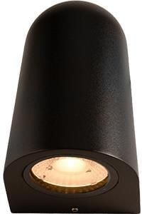 Enzo Tronix LED Wandlamp 5 8W pyramide zwart 2700K 5082000