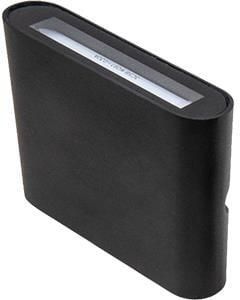 Enzo Tronix LED Wandlamp 6 9W up&down zwart 2700K 5082030