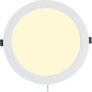 Enzo Varnalux LED panel downlight 6W wit 4000K BASIC Ø118mm 9000050 - Foto 1