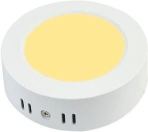 Enzo Varnalux LED panel opbouw 18W wit 3000K BASIC 226mm rond 9000530
