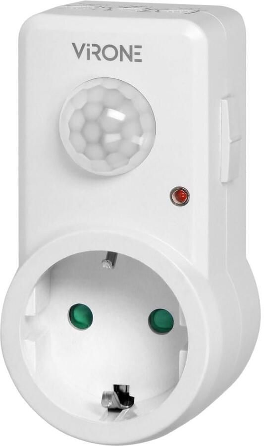 Enzo Virone Bewegingsmelder stopcontactmodel wit 3900340