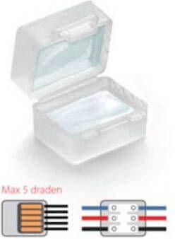 Enzo Gelbox 6 waterdichte koppelbox set 2 stuks 4017310