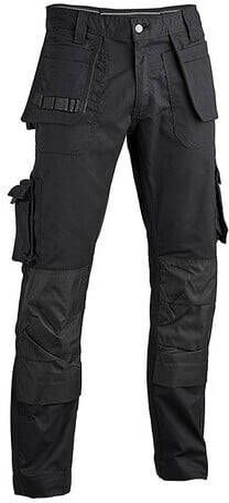 Enzo Gevavi Workwear GW05 multipocketbroek zwart | GW0500480