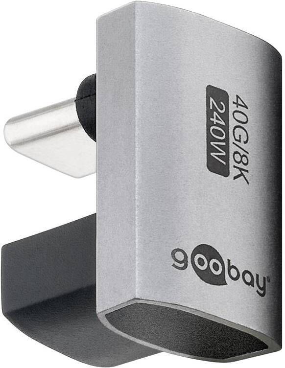 Enzo Goobay USB-C adapter | male female | U vorm | 180 graden adapter 9550436