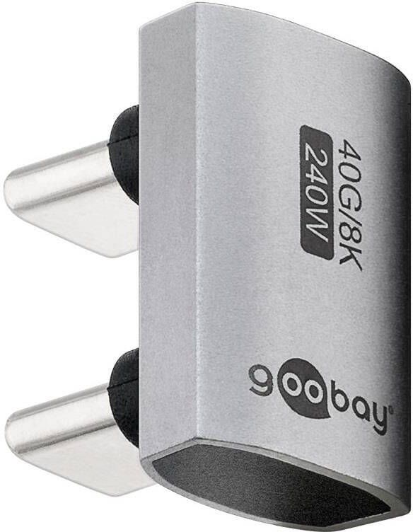 Enzo Goobay USB-C adapter | male male | U vorm | 180 graden adapter 9550437