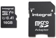 Enzo Integral Micro SD geheugenkaart V10 16GB klasse 10