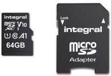 Enzo Integral Micro SD geheugenkaart V10 64GB klasse 10
