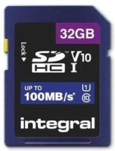 Enzo Integral SD geheugenkaart V10 SDXC 32GB klasse 10
