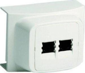 Enzo K40 2v data aansluitpunt wit 4747265