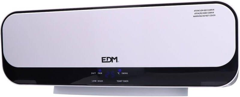 Enzo Keramische Kachel | Wandmodel | Zwart Wit | 2000W 8676038