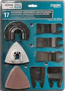 Enzo Koma tools accessoires | Voor multizaag | 17-dlg 6490920