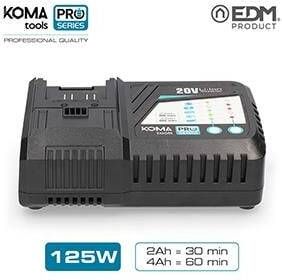 Enzo Koma tools acculader | 125W | 20V 6490050