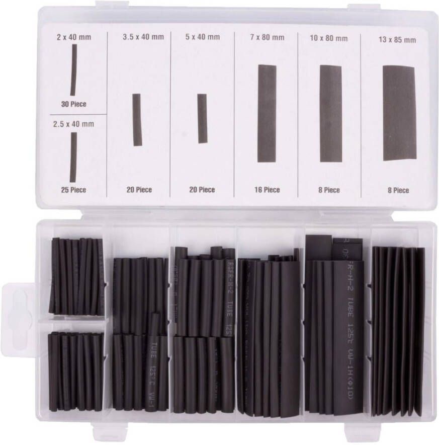 Enzo Krimpkous set 127 Delig zwart 4141000