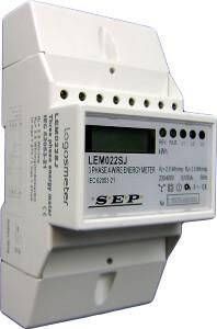 Enzo KWH meter 3 fase DIN direct 80A + puls 6873050