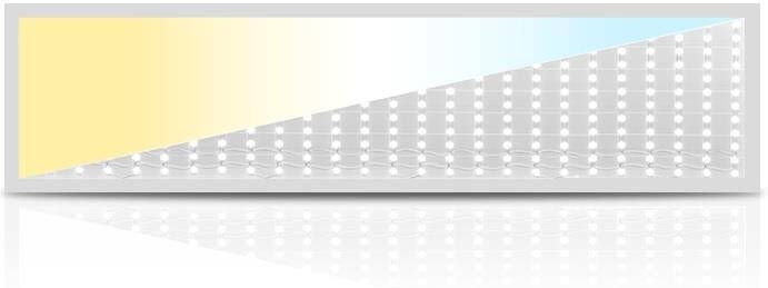 Enzo LED backlit paneel | wit | 120x30cm | 40W | 4000Lm CCT dimbaar 5016232