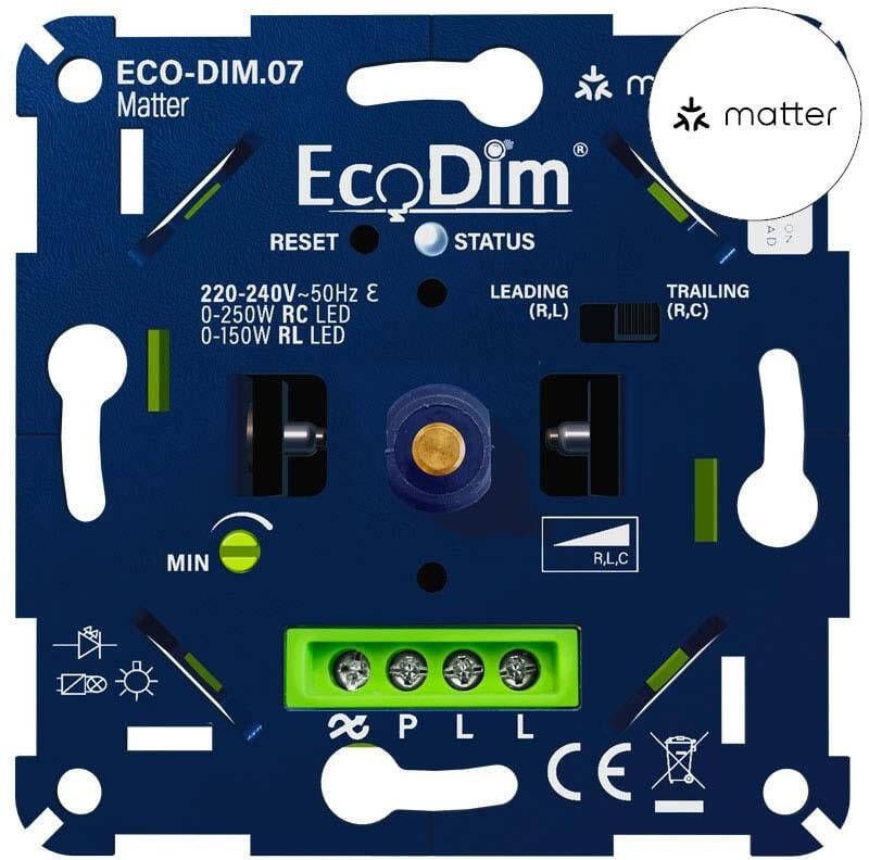 Enzo LED dimmer | 0-250W EcoDim universeel | Matter 4355435