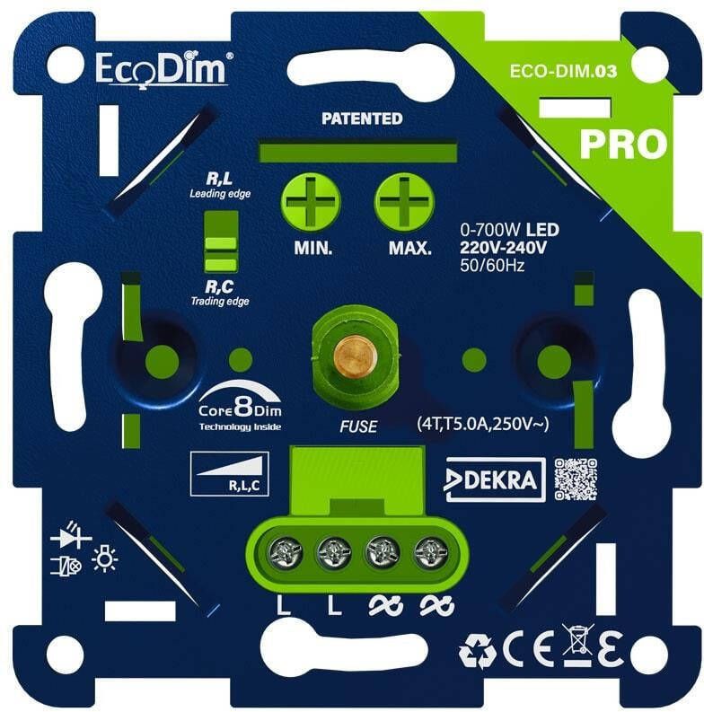 Enzo LED dimmer | 0-700W EcoDim PRO | universeel 4355505