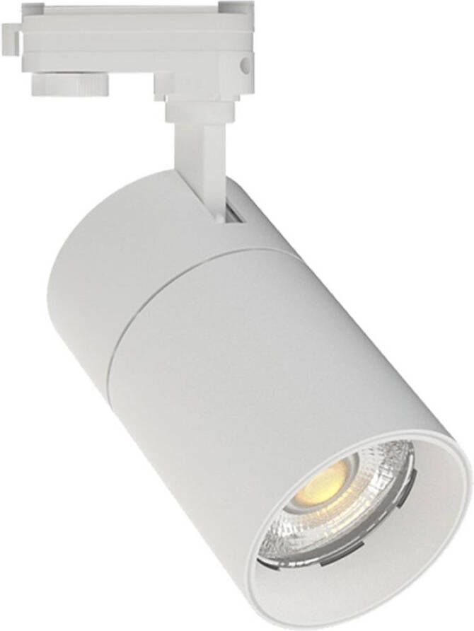 Enzo LED railspot | 3-fase 20W | wit Tri-White dimbaar 5050642