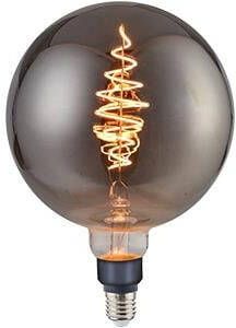 Enzo Nordlux LED Globe | G200 | E27 | 8 5-21W | 1800K | filament spiraal | grey | dimbaar 2760200