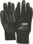 M-Safe Pu-Flex Werkhandschoen B 14-086 Zwart M 11408608 - Thumbnail 1