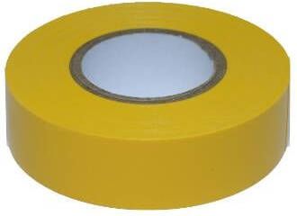 Enzo PVC isolatie tape 20m 19mm geel 4140090