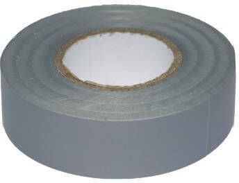 Enzo PVC isolatie tape 20m 19mm grijs 4140060