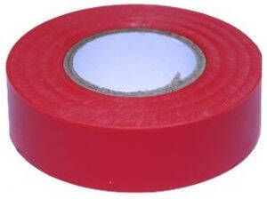 Enzo PVC isolatie tape 20m 19mm rood
