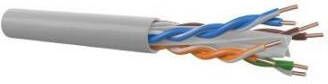 Enzo S FTP CAT6 box 305m grijs massief 1381550