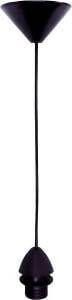 Enzo Snoerpendel zwart 80 cm 5473820