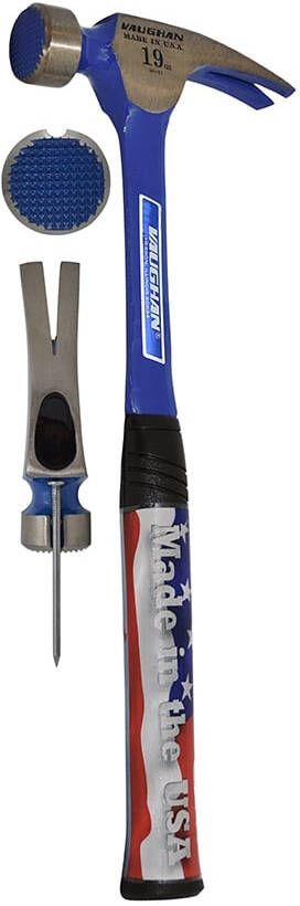 Enzo Vaughan RCF2 Klauwhamer | Massief Staal | Gefreesde Kop | California | 19 oz 13030-12100