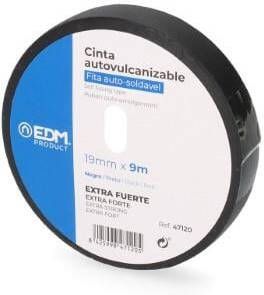 Enzo Vulcaniserende tape | 19mm rol | 9m zwart 4139570