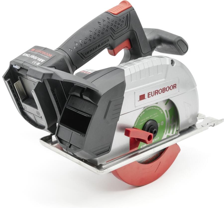 Euroboor EHC.150 18V Accu-handcirkelzaag 18V | 150mm | Excl. accu's en lader in koffer EHC.150 18V