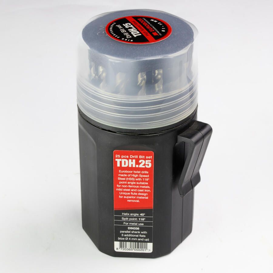 Euroboor HSS spiraalboor DIN338 Ø5.5 mm | 10 st. TD01.055 (3F)